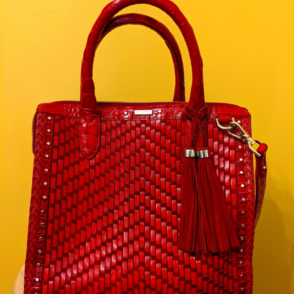 Brahmin Caroline Bag in Ember Eldorado